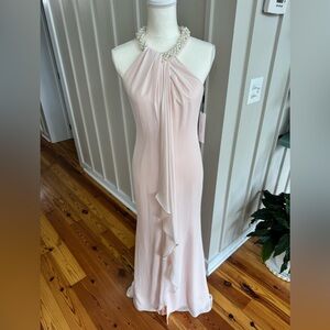 Calvin Klein Pink Evening Gown